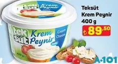 TEKSÜT KREM PEYNİR 400 G fiyat ve kampanya bilgisi